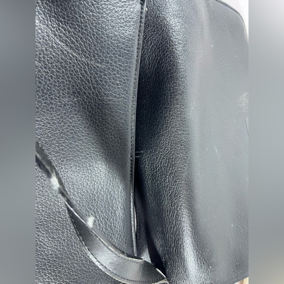 Rehab Lot 24: Vintage Burberry Bags Rehab Lot Nova Check Leather Velvet Bucket - Picture 12 of 15